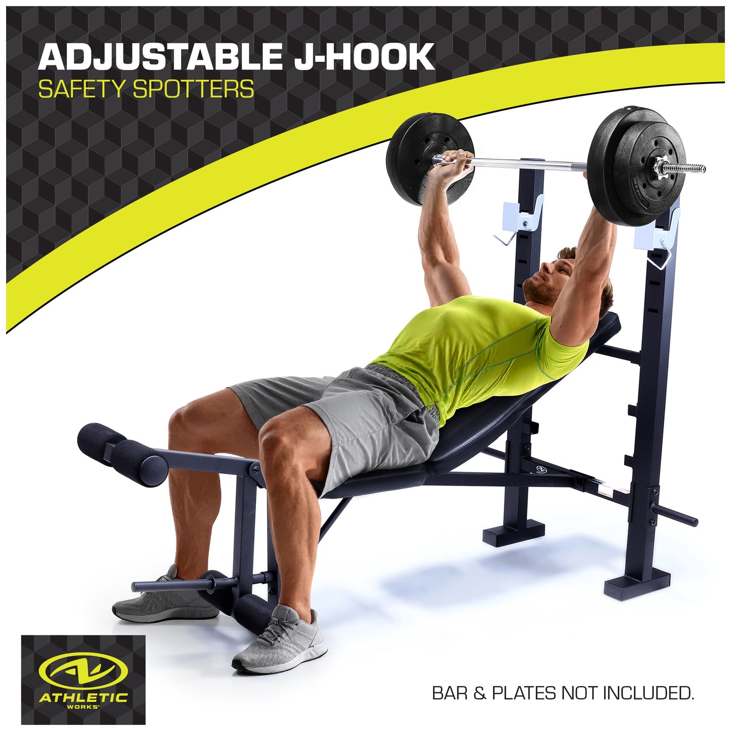 Standard Bench & Rack Combo with Leg Press