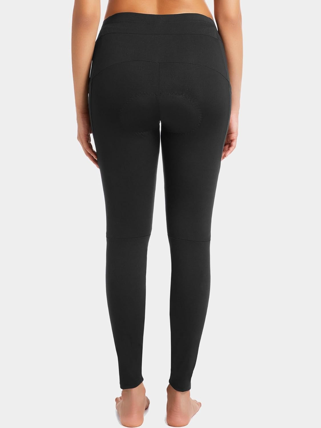 Women'S Cycling Pants 4D Padded, Compression Bike Tights with Side Pockets, UPF 50+ Sun Protection, Quick Dry