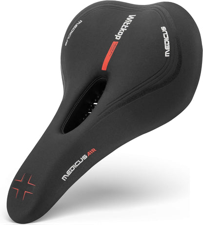 Bike Seat I Bicycle Seat for Men and Women, Waterproof Bike Saddle with Innovative 5-Zone-Concept I Exercise Bike Seat for BMX, MTB & Road