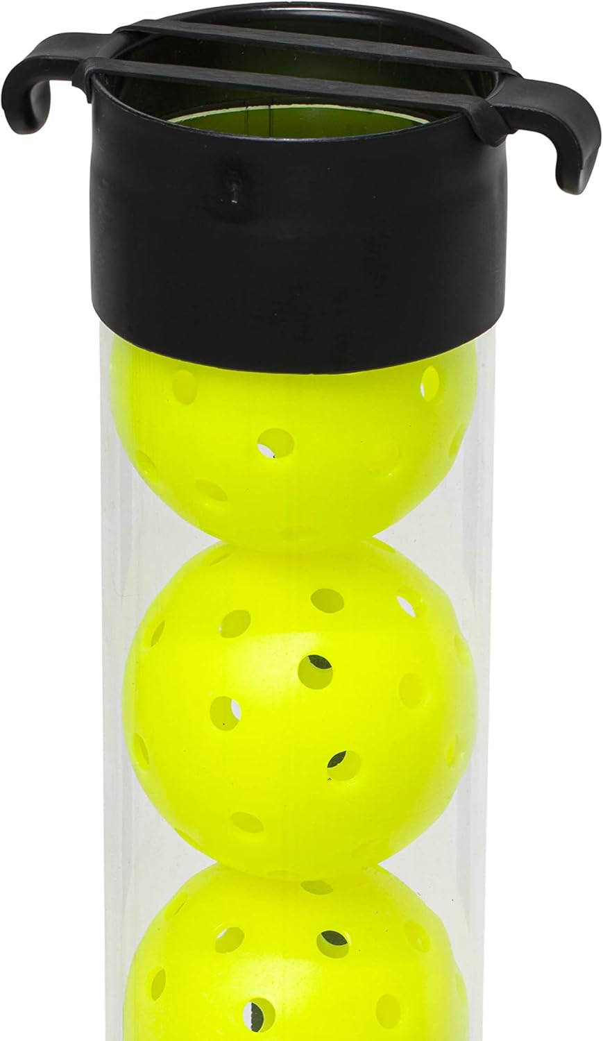Franklin Sports Pickleball, Tennis + Padel Ball Hopper Tubes - (15) Tennis/Padel Ball + (13) Pickleball Picker Upper Tubes - Quick Pickup + Storage - Balls Not Included