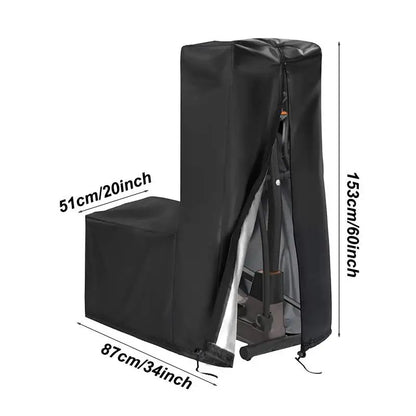 Dust Cover for Elliptical Waterproof Machine Dust Cover Oxford Cloth Outdoor Machine Cover Outdoor Machine Cover