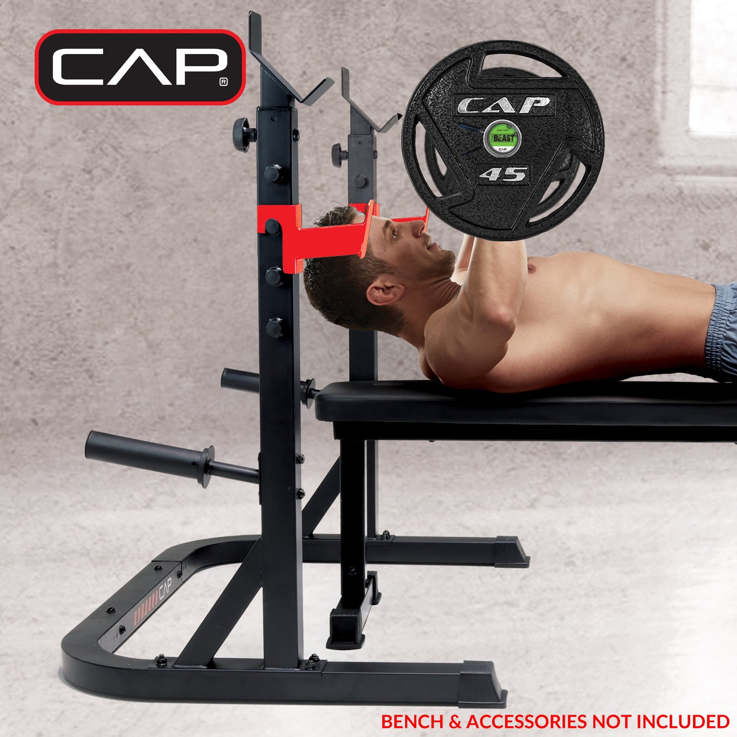 Adjustable Olympic Squat Rack