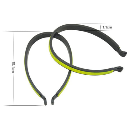 2Pcs Reflective Trouser Clips Safety Strips Outdoor Cycling High Visibility Bicycle Pants Clip Cycling Equipment