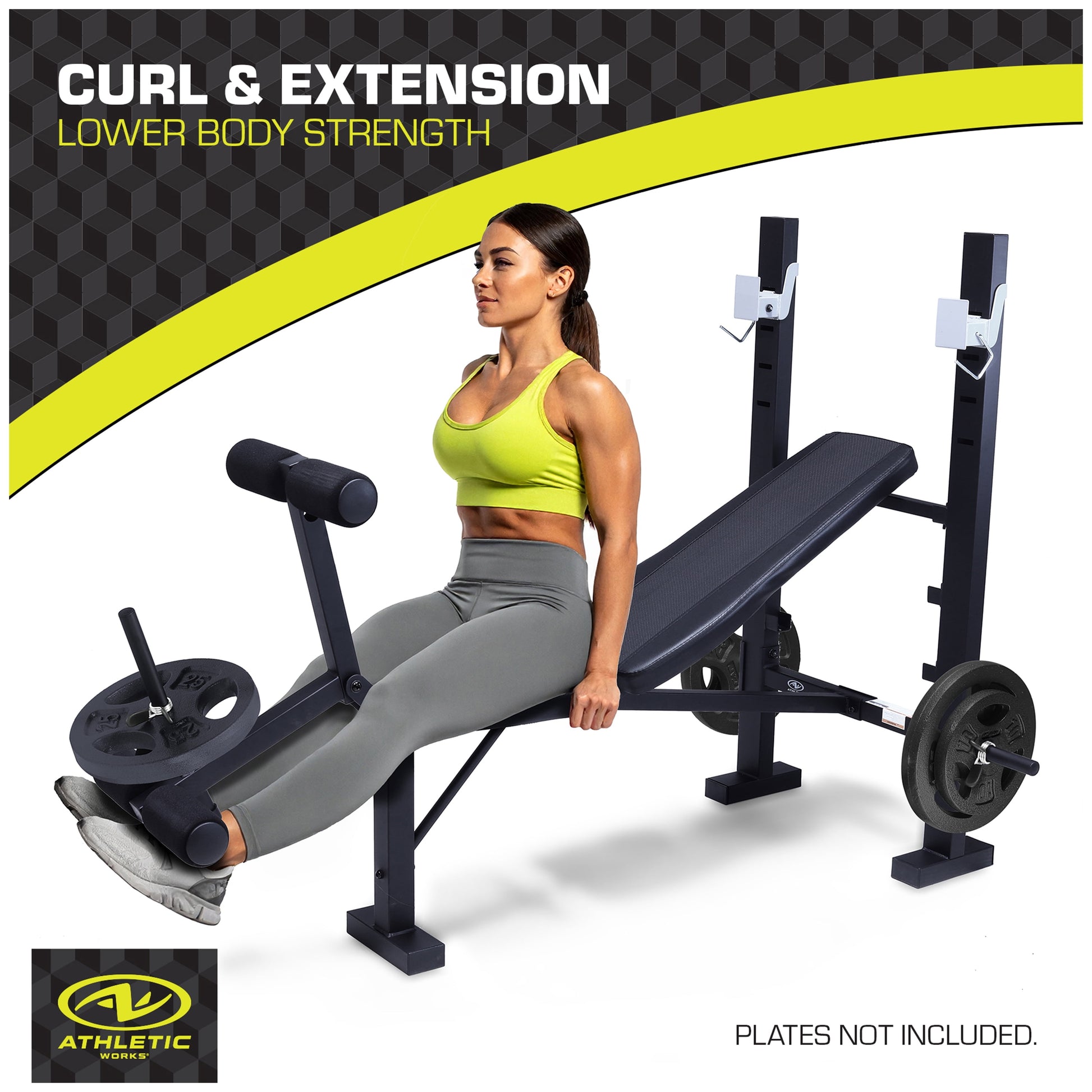 Standard Bench & Rack Combo with Leg Press