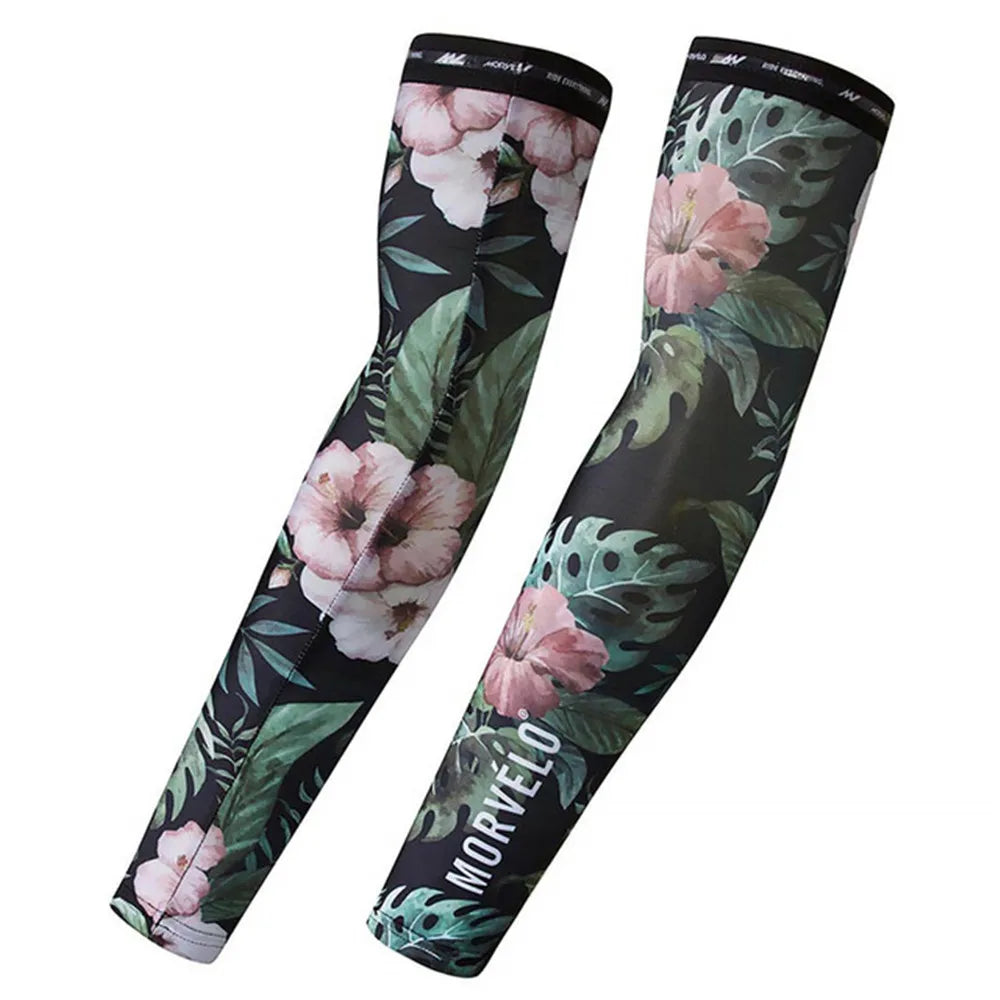Cycling Arm Warmers Man Protective Hand Cover Cycling Cuff UV Covers Compression Sleeve for Arm Bicycle Sports Protective Gear
