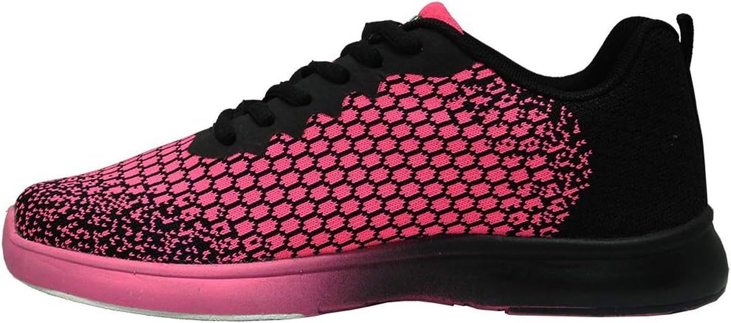 Women’S Path Lite Seamless Mesh Bowling Shoes - Lightweight Seamless Design, Athletic Fit, Breathable Knit Upper, Universal Slide Soles