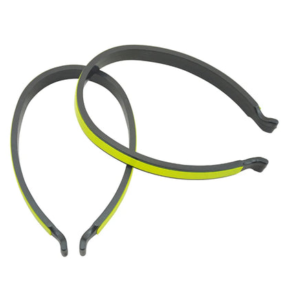 2Pcs Reflective Trouser Clips Safety Strips Outdoor Cycling High Visibility Bicycle Pants Clip Cycling Equipment