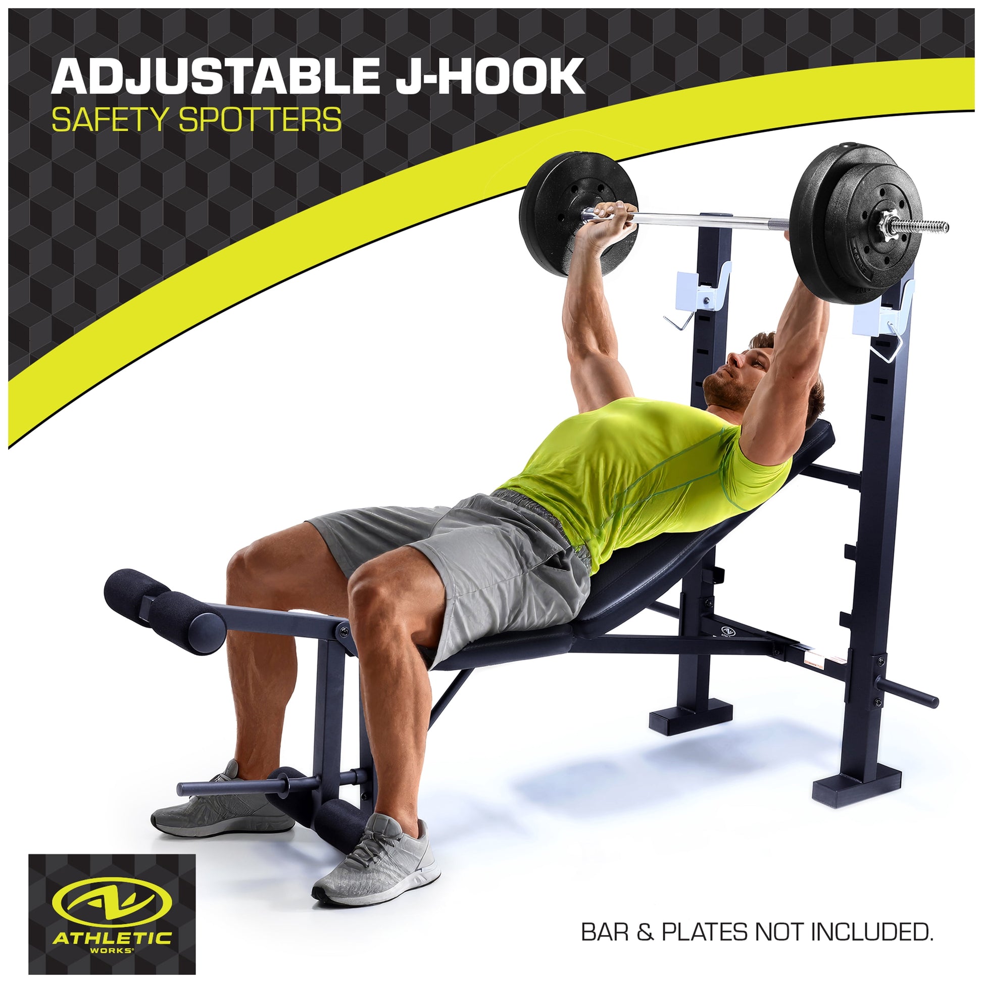 Standard Bench & Rack Combo with Leg Press