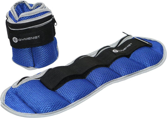 Pair of Ankle and Wrist Weights Adjustable Size the Weight Can Also Be Adjusted Set of Two